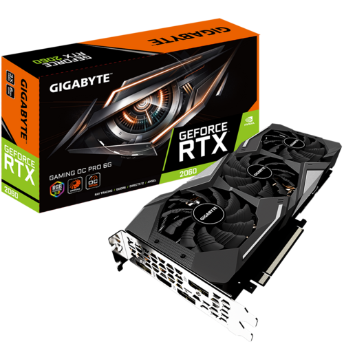GeForce RTX™ 2060 GAMING OC PRO 6G (rev. 1.0) - Tarjetas Gráficas