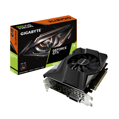 GeForce® GTX 1650 D6 OC 4G (rev. 4.0) - 顯示卡