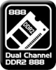 Arhitectură de memorie DDR2-800 dual-channel