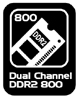 Dual Channel DDR2 800