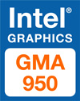 Acelerador Gráfico 950 de Intel 