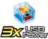 3x USB Power Boost