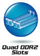 Quad DDR2 Slots