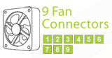 9 Conectores para Ventiladores