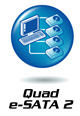 Quad e-SATA2