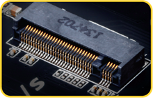 <span style="font-size:130%;color:#FFD400;">M.2 Onboard Connector</span>