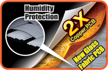 <span style="font-size:130%;color:#ff5f23;">2x Copper PCB Design (2 oz Copper PCB)</span>