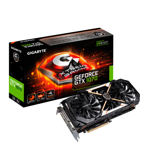 Geforce Gtx 1070 Xtreme Gaming 8g Rev 2 0 Key Features Graphics Card Gigabyte Global