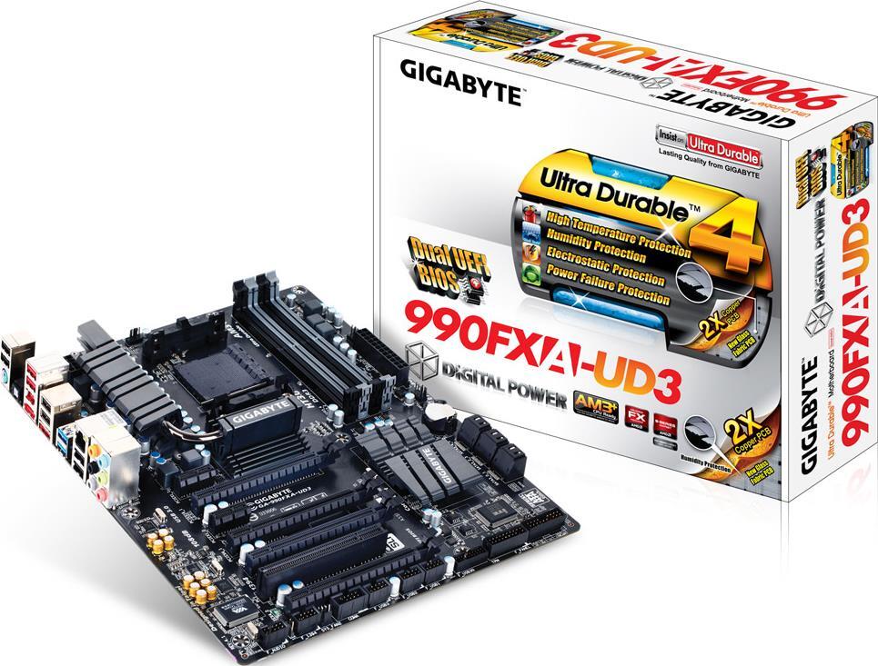 Moederbord - GA-990FXA-UD3