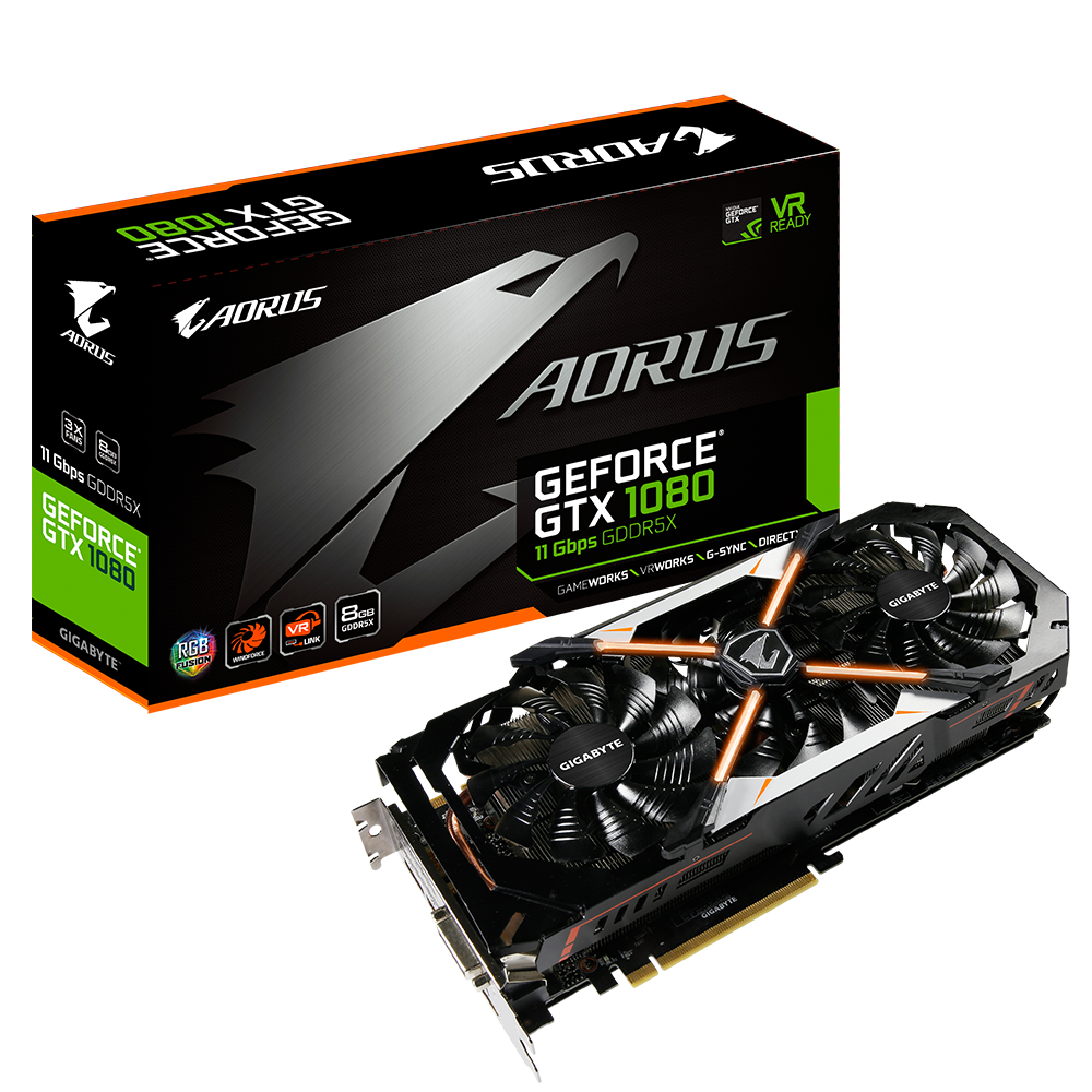 AORUS GeForce® GTX 1080 8G 11Gbps (rev. 1.0/1.1) 主な特徴