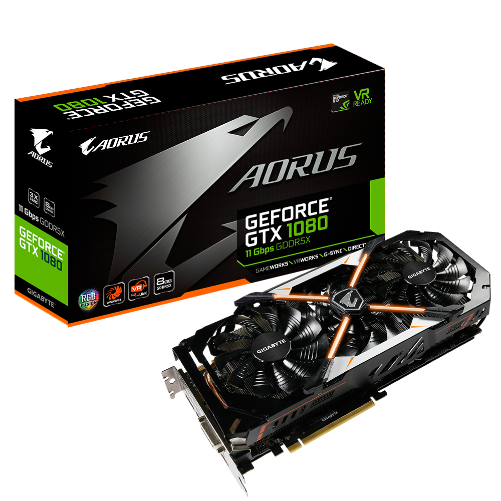 AORUS GeForce® GTX 1080 8G 11Gbps (rev. 1.0/1.1) Key Features