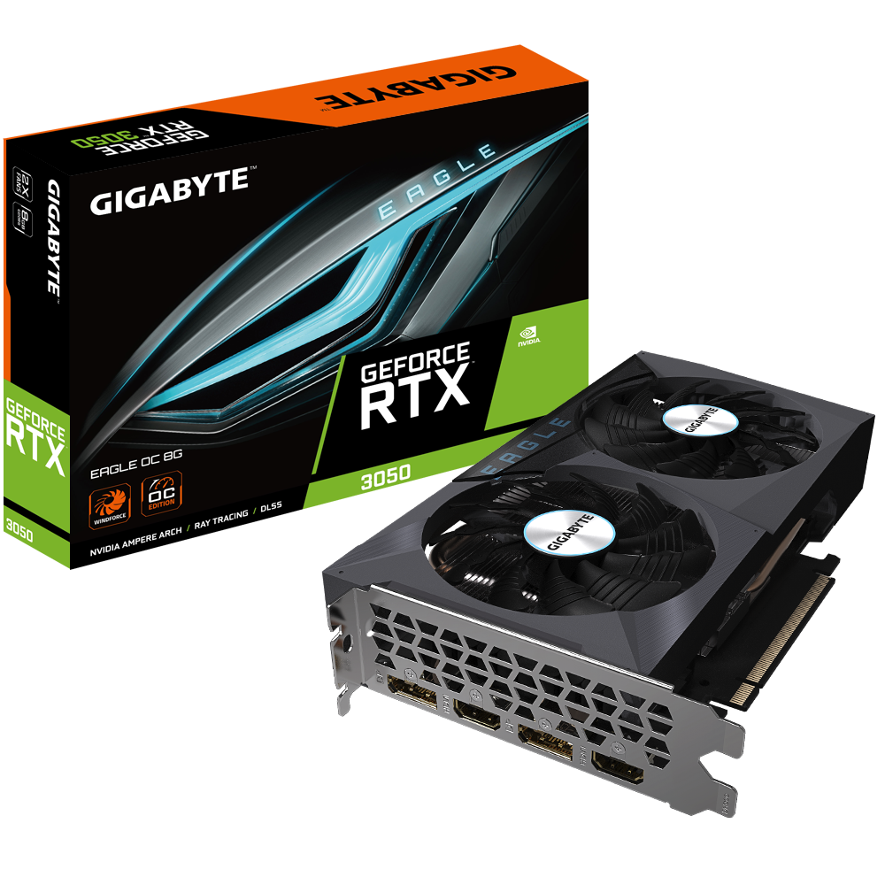 GeForce RTX™ 3050 EAGLE OC 8G Key Features | Graphics Card