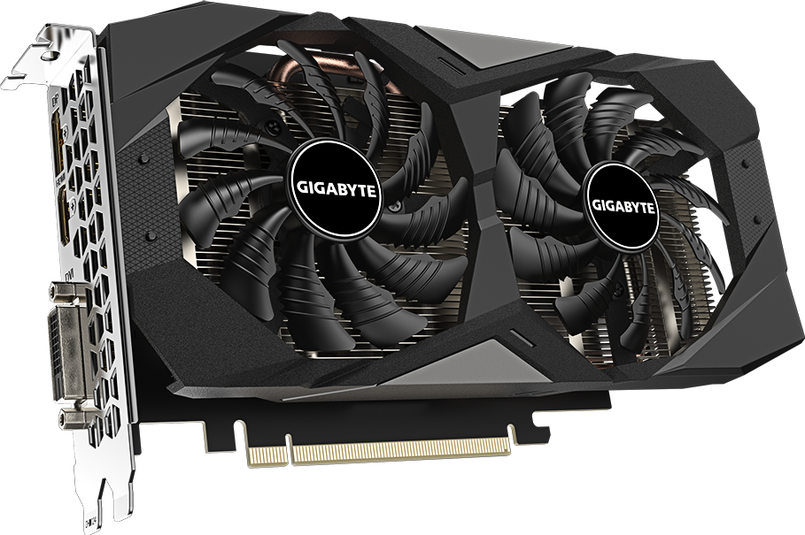 GeForce® GTX 1650 D6 WINDFORCE OC 4G (Rev. 3.0) Placas de Vídeo
