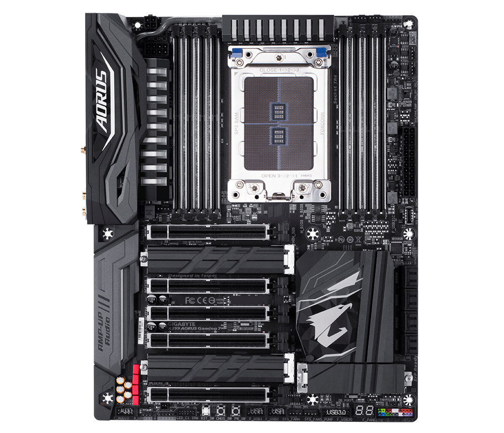 X399 AORUS Gaming 7 (rev. 1.0) Key Features | Motherboard