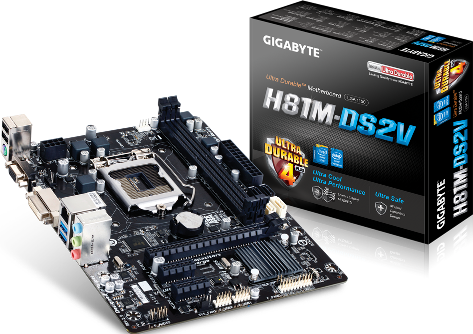 Moederbord - GA-H81M-DS2V