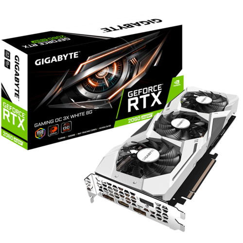 Geforce Rtx 2060 Super Gaming Oc 3x White 8g Rev 1 0 Galeria De Imagens Placas De Video Gigabyte Brazil