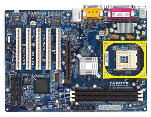 8I845GE-RZ (rev. 1.0) - เมนบอร์ด