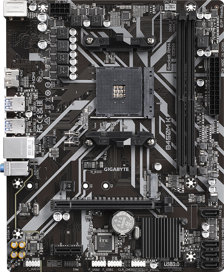 B450M K (Rev. 1.0) Motherboard - GIGABYTE U.S.A.