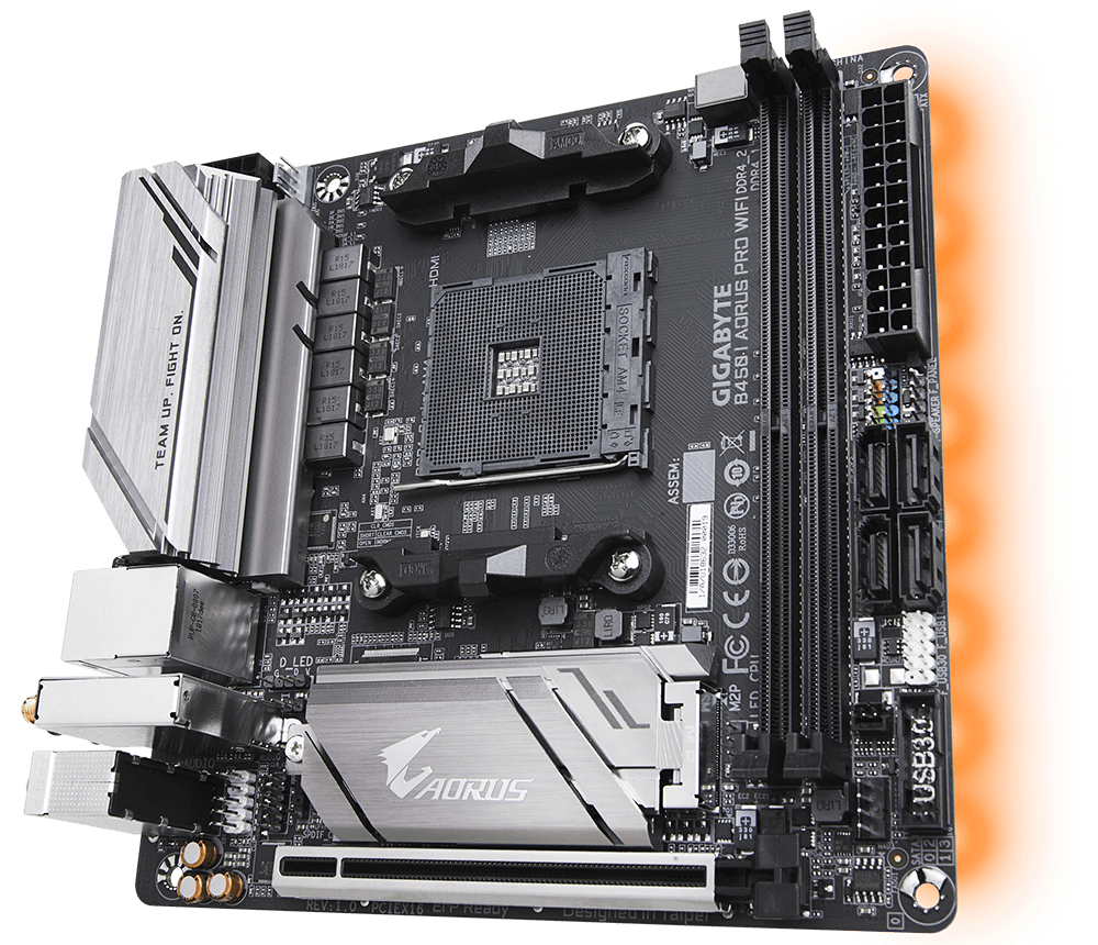 Gigabyte b450 aorus discount i