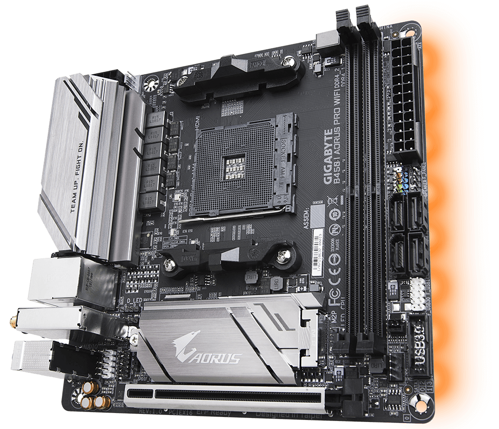 コ*ボ様 GIGABYTE B450 I AORUS PRO WIFI B450 I AORUS PRO WIFI (rev. 1.0) Key Features | Motherboard