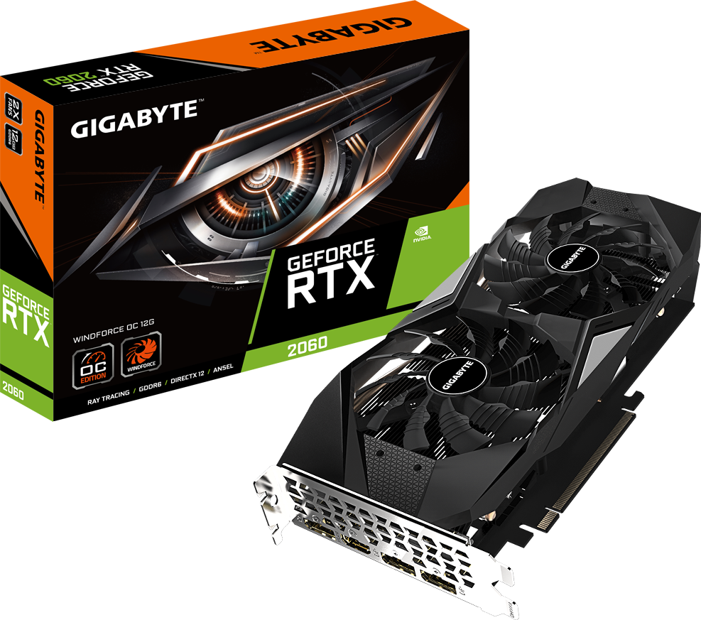 Graphics Card - GeForce RTX™ 2060 WINDFORCE OC 12G