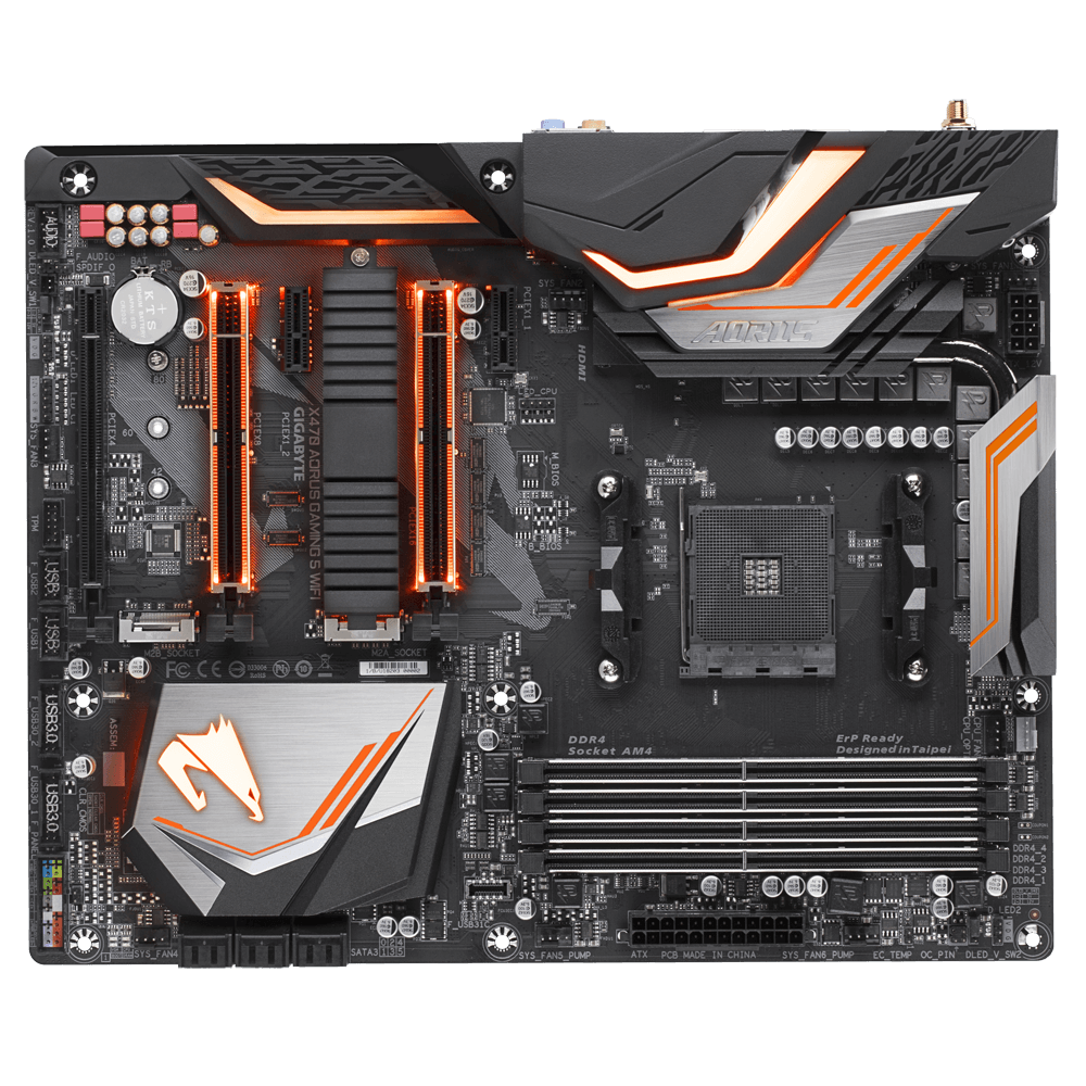 X470 AORUS GAMING 5 WIFI (rev. 1.0) Gallery | Motherboard