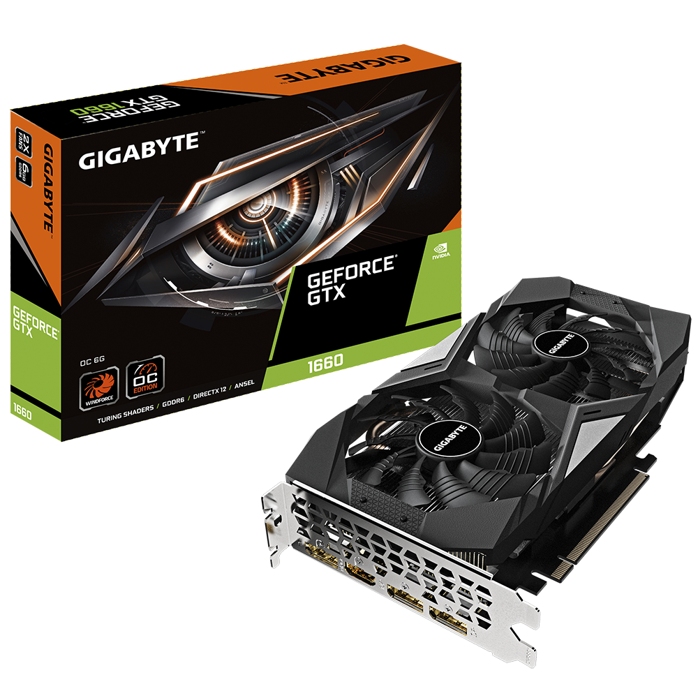 GeForce® GTX 1660 OC 6G Key Features Graphics Card - GIGABYTE