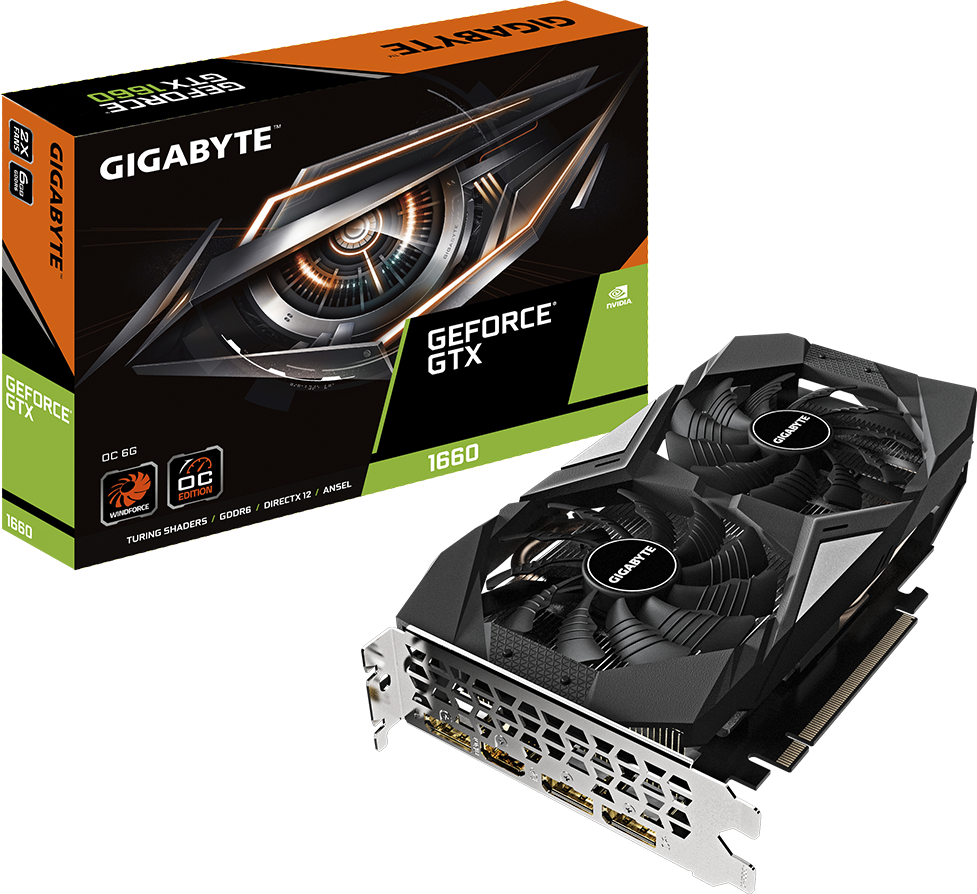 Tarjetas de Video - GeForce® GTX 1660 OC 6G