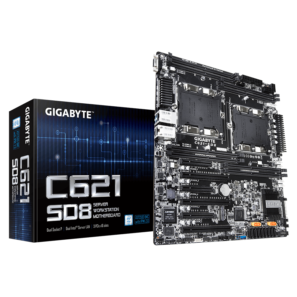 C621-SD8 (rev. 1.0) Key Features | Motherboard - GIGABYTE Global