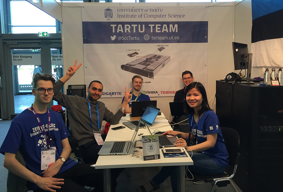 University of Tartu team photo