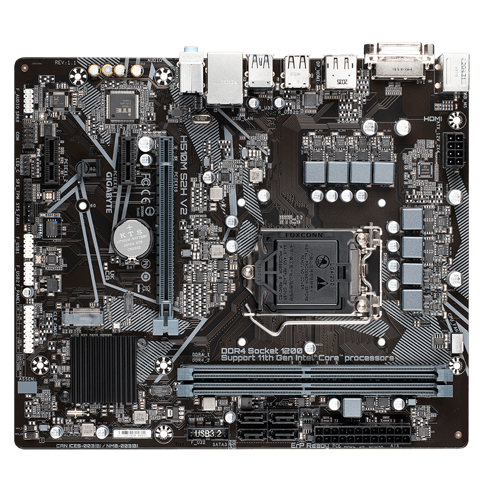 H510M S2H V2｜GIGABYTE