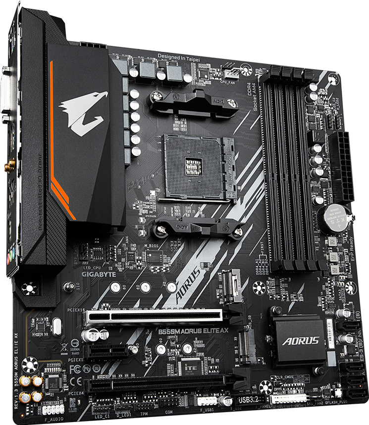 B550M AORUS ELITE AX (Rev. 1.3) Motherboard - GIGABYTE Global