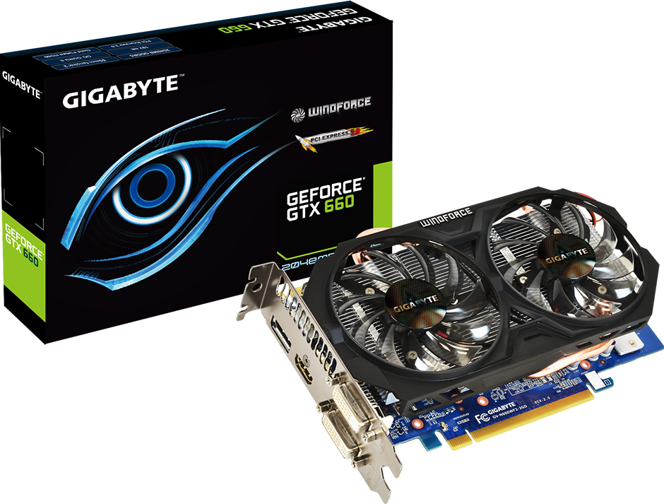 グラフィックスカード - GV-N660WF2-2GD