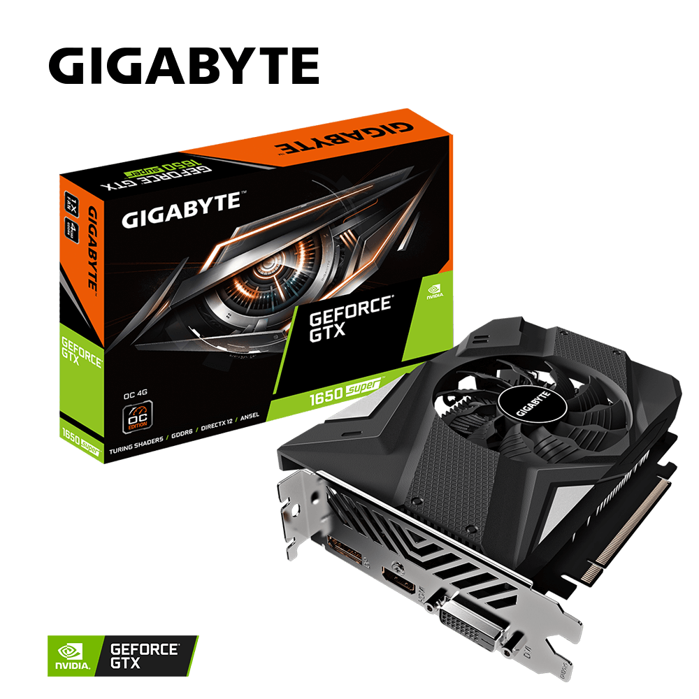 GeForce GTX 1650 SUPER OC 4G Gallery Graphics Card GIGABYTE