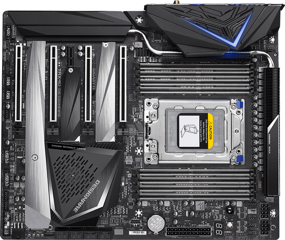 ゆりページ TRX40 DESIGNARE (Rev. 1.0) Motherboard - GIGABYTE Global