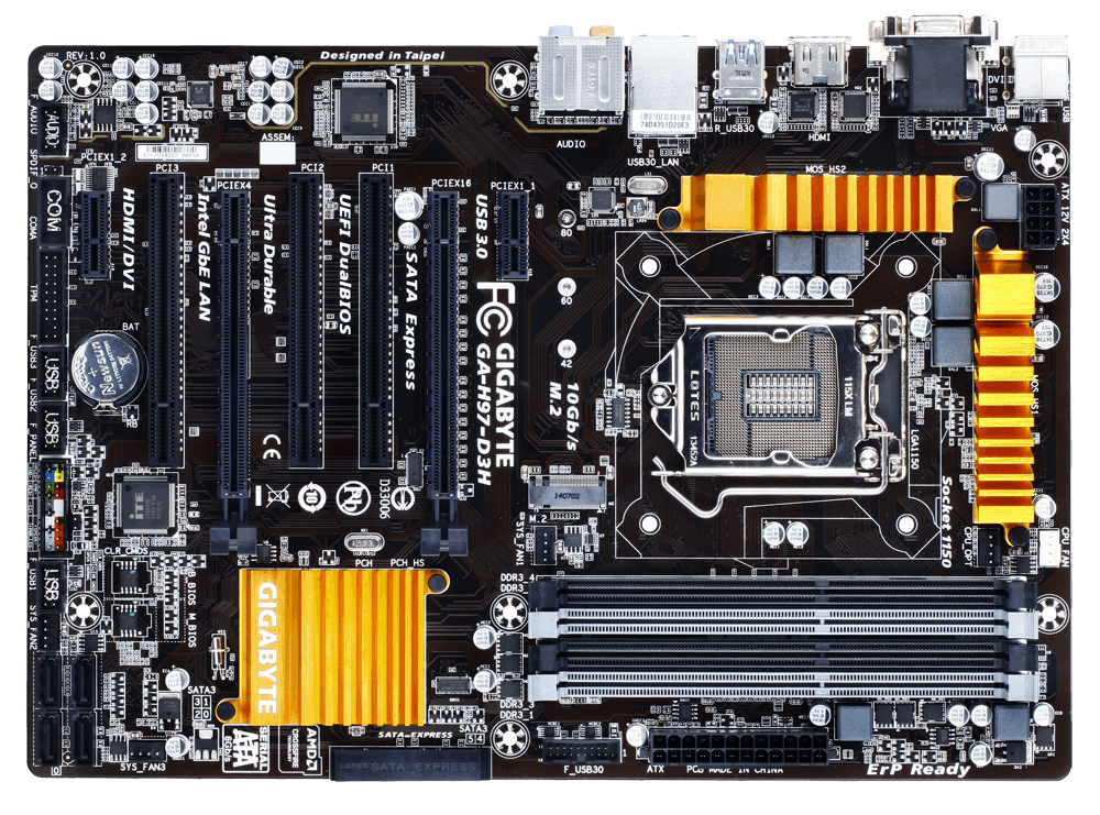intel Core i7-4790K 　GIGABYTE GA-H97-D3H GA-H97-D3H (rev. 1.0) Overview | Motherboard - GIGABYTE Global