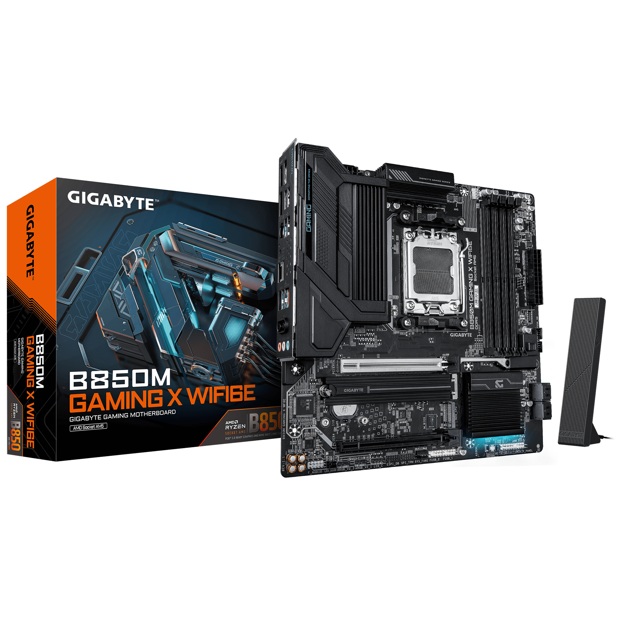 B850M GAMING X WIFI6E (rev. 1.1) Key Features | Motherboard - GIGABYTE ...