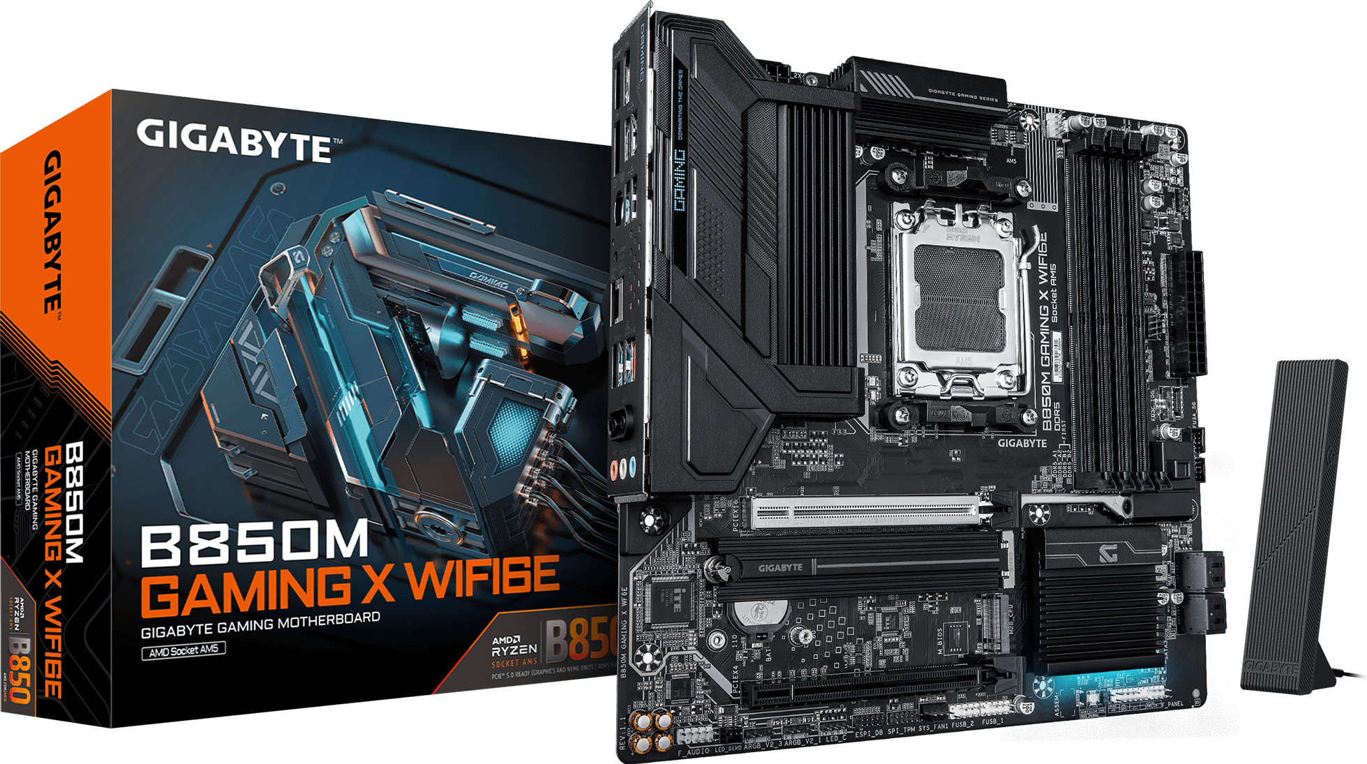 B850M GAMING X WIFI6E (Rev. 1.1)
