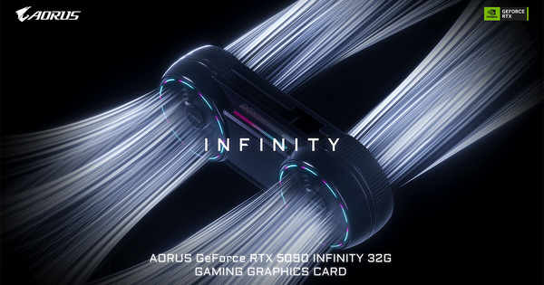 GIGABYTE’s AORUS GeForce RTX™ 5090 INFINITY Graphics Card Now Available