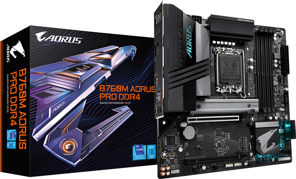 Moederbord - B760M AORUS PRO DDR4