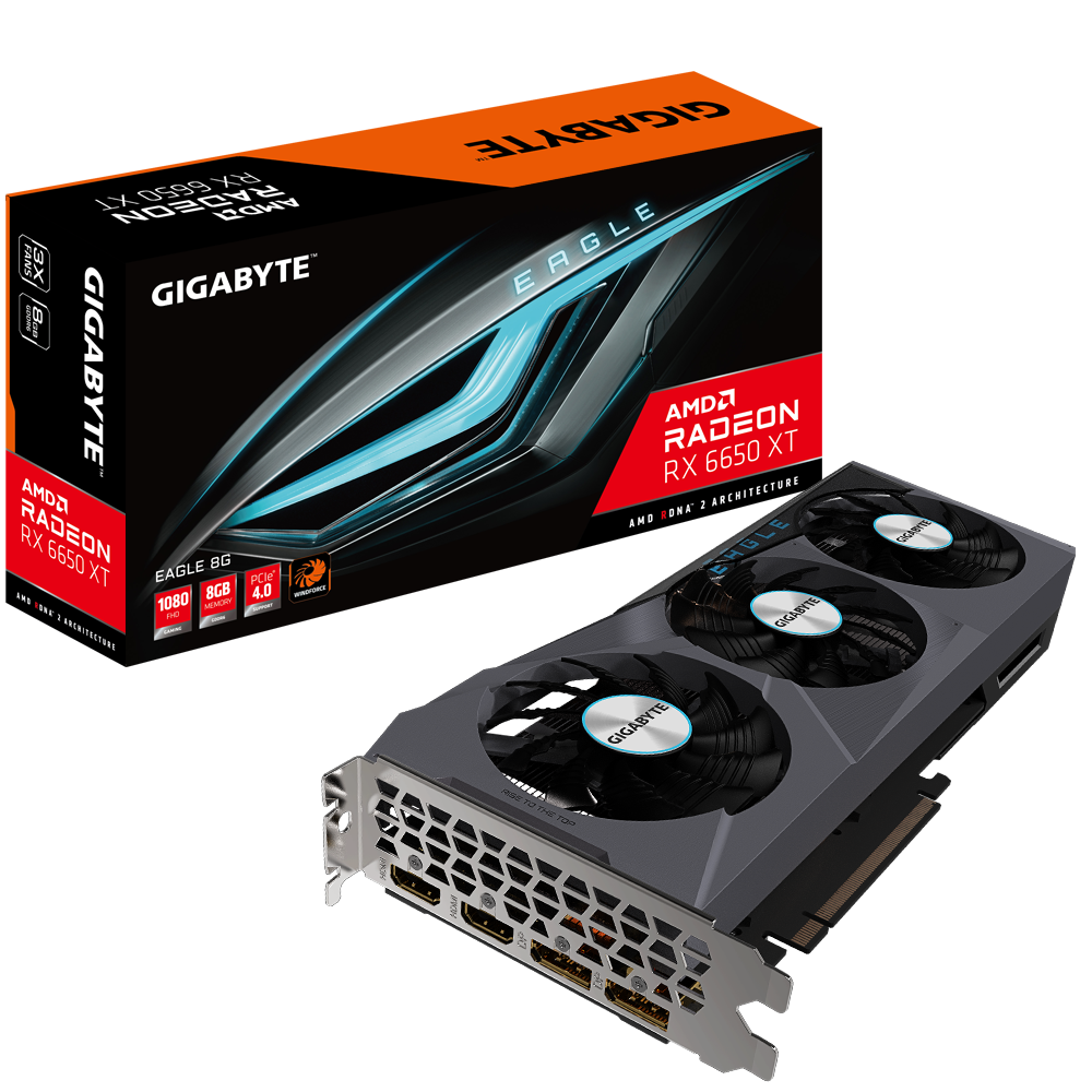 Radeon™ RX 6650 XT EAGLE 8G