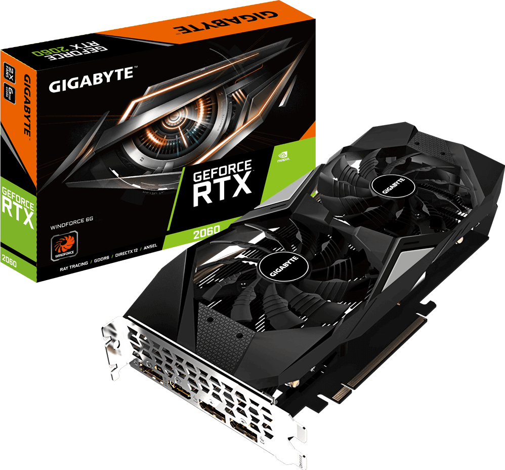 顯示卡 - GeForce RTX™ 2060 WINDFORCE 6G