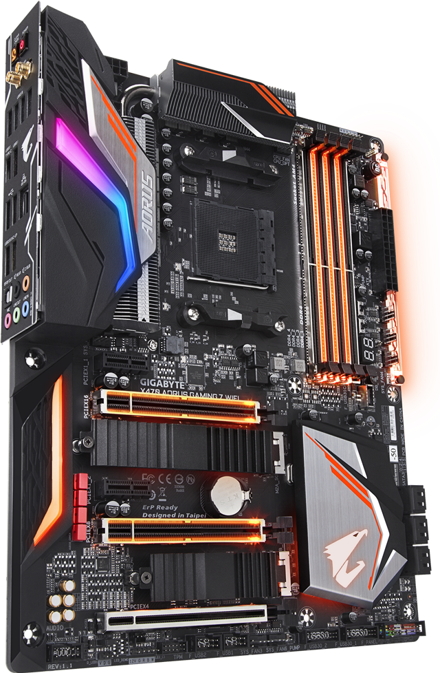 X470 AORUS GAMING 7 WIFI-50 (Rev. 1.1) マザーボード - GIGABYTE Japan
