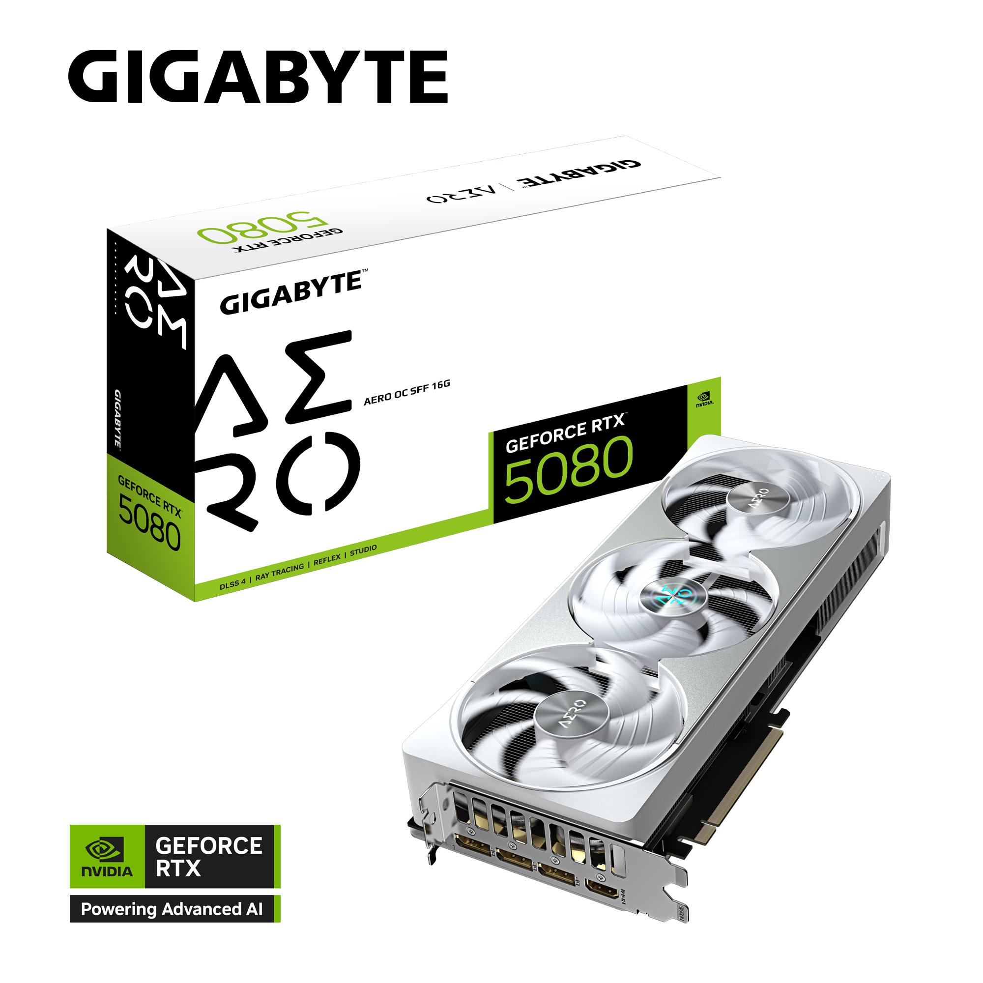 GeForce RTX™ 5080 AERO OC SFF 16G｜AORUS - GIGABYTE USA