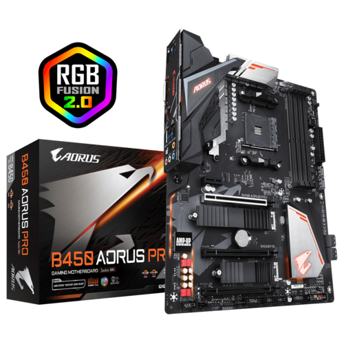 B450 AORUS PRO (rev. 1.0) - เมนบอร์ด