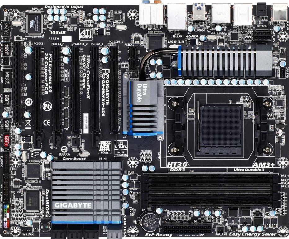 Motherboard - GA-990FXA-UD5
