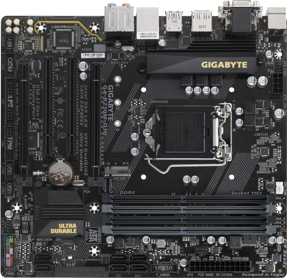 Motherboard - GA-B250M-D3H