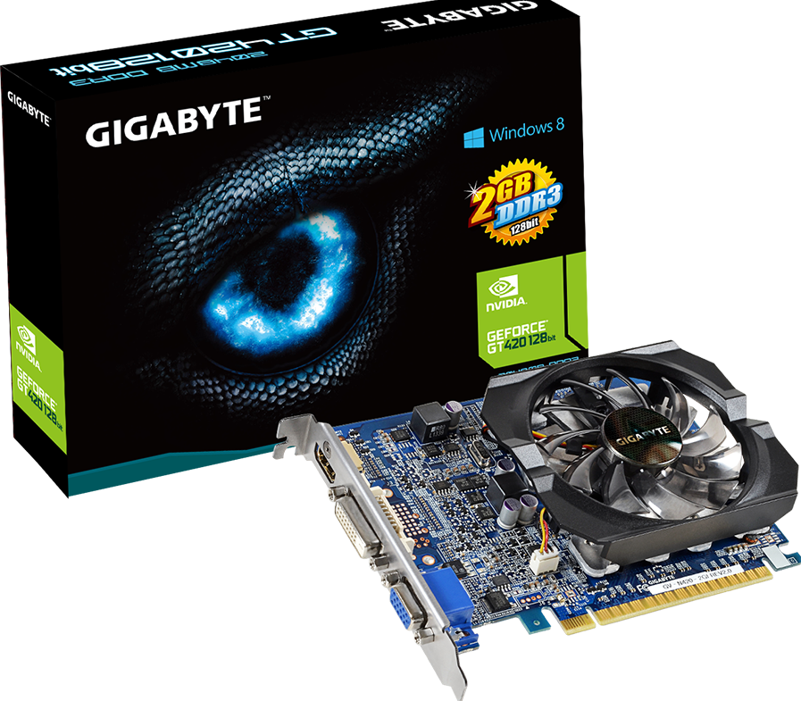 グラフィックスカード - GV-N420-2GI