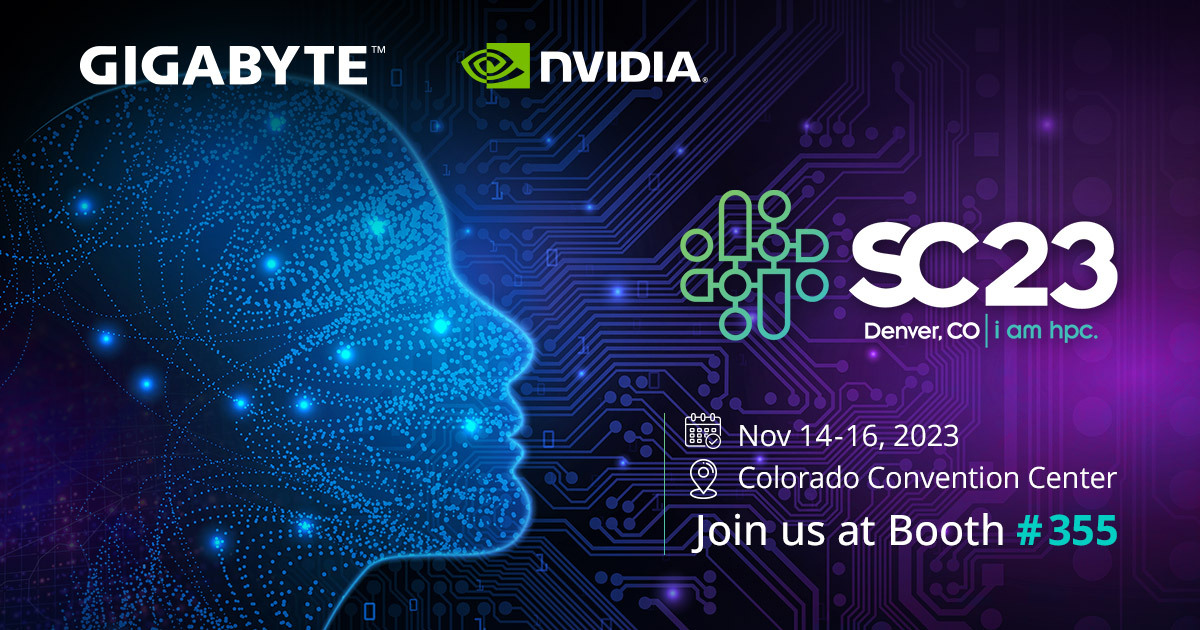 GIGABYTE Demonstrates the Future of Computing at Supercomputing 2023 with Advanced Cooling and Scaled Data Centers