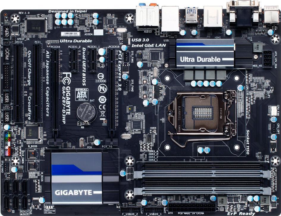 GA-Z87-D3HP (Rev. 1.x) - GIGABYTE Japan